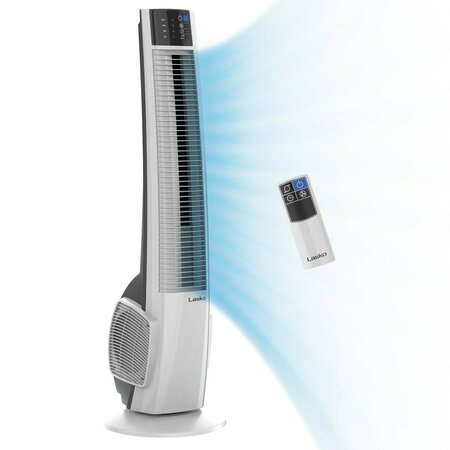 ALMO Lasko Hybrid Tower Fan with Remote Control and 8-Hour Timer T38400